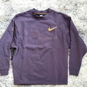 Nike Sportswear grey and gold sweatshirt